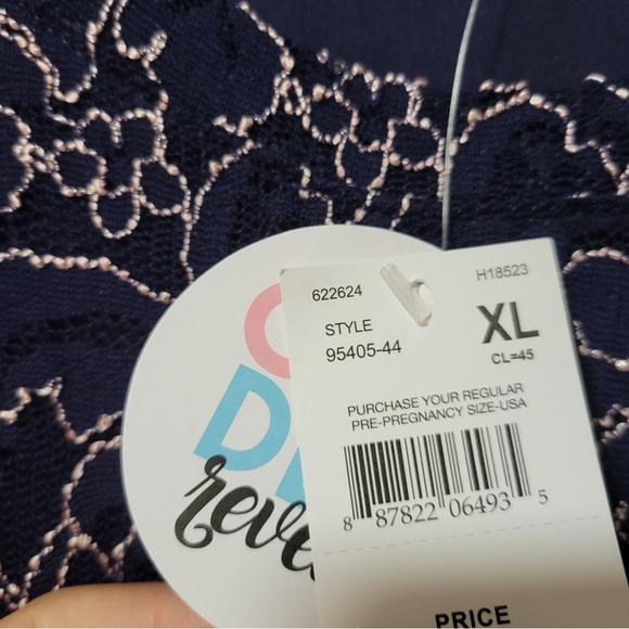 Motherhood Maternity Lace Gender Reveal Dress - Picture 5 of 11